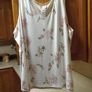 BELLE KIM CRAVER WOMENS TANK TOP SIZE 3X